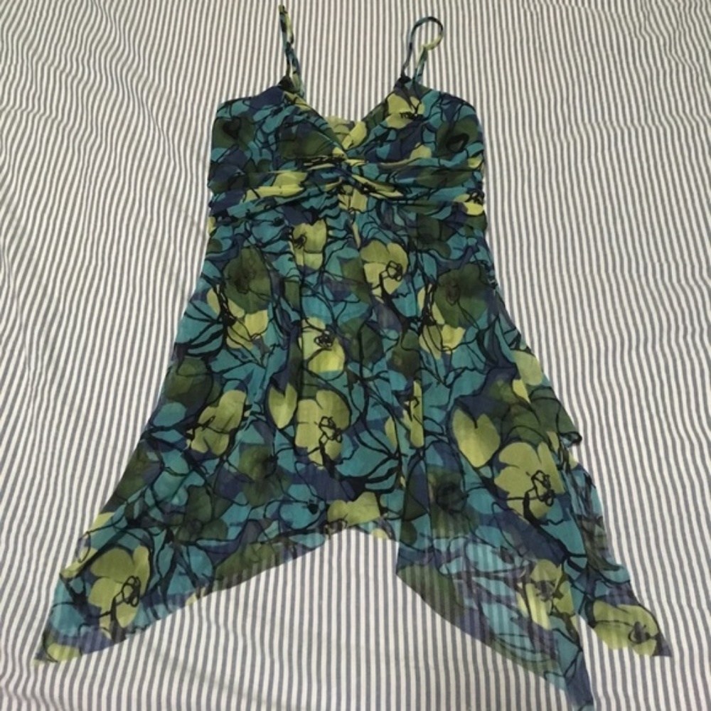 Azulu polyester party top